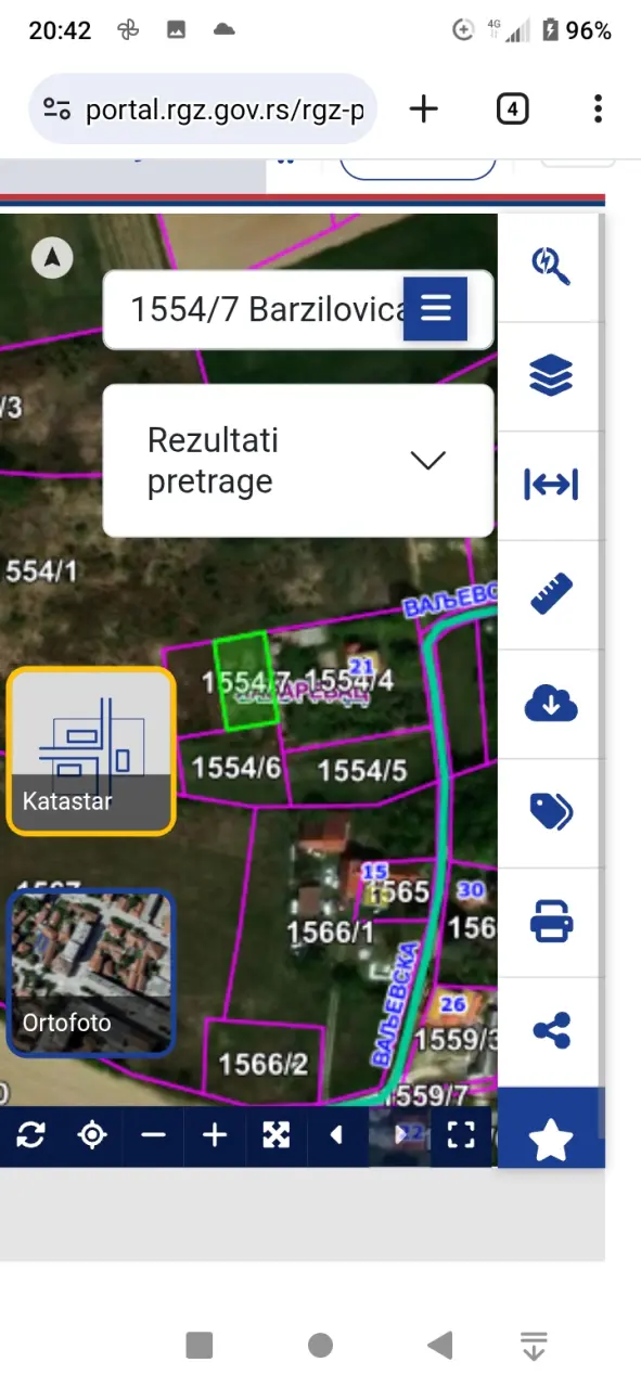 Plac 5 ari, Barzilovica - Lazarevac